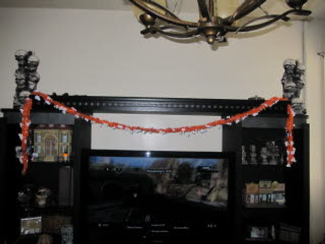 My all year 'round halloween displays on my unit!